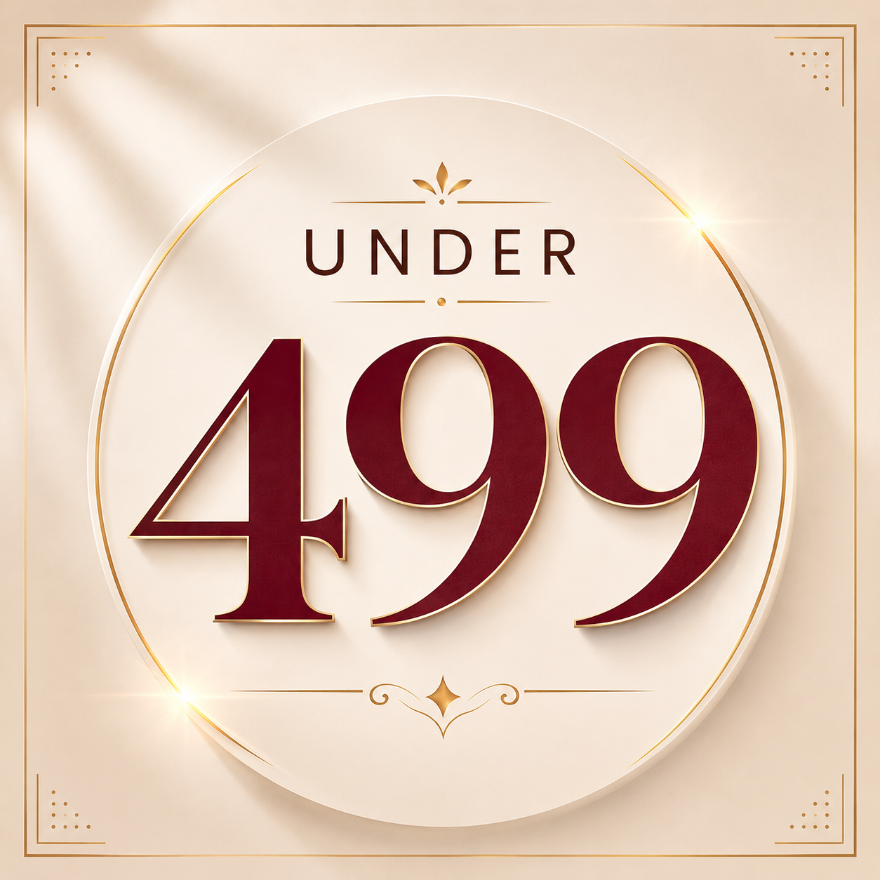 Under 499
