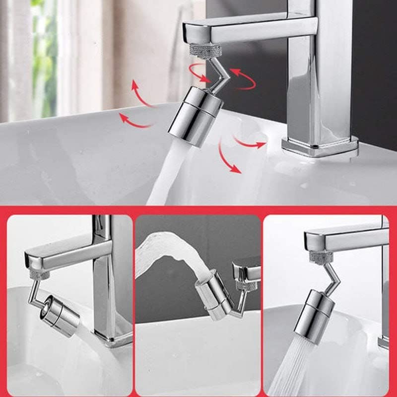 360° Rotating Faucet Extender & Splash Filter