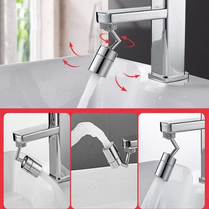 360° Rotating Faucet Extender & Splash Filter
