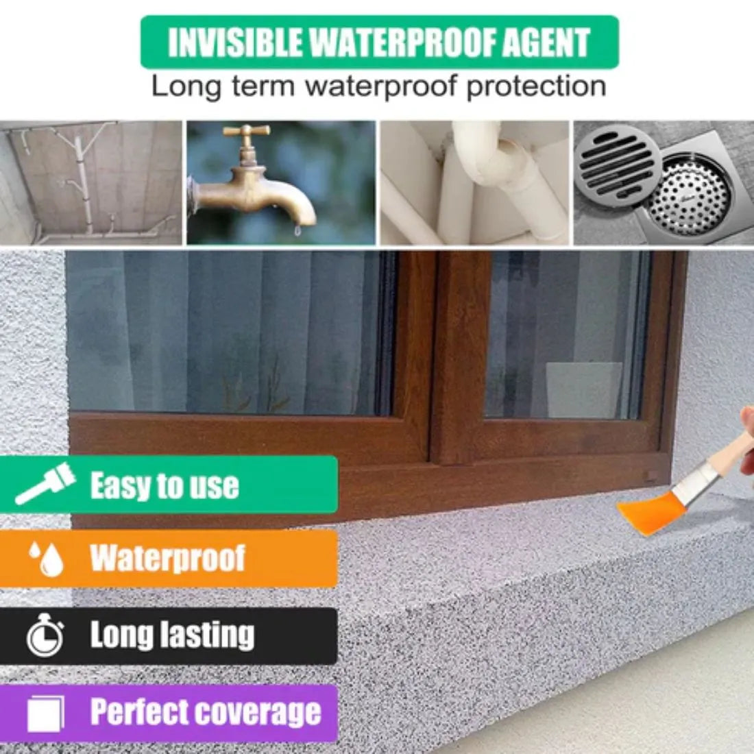 Transparent Waterproof Crack Sealant Agent