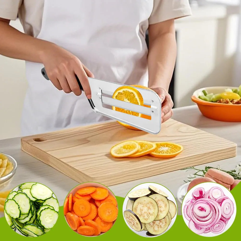 Stainless Steel Adjustable Vegetable & Fruit Slicer