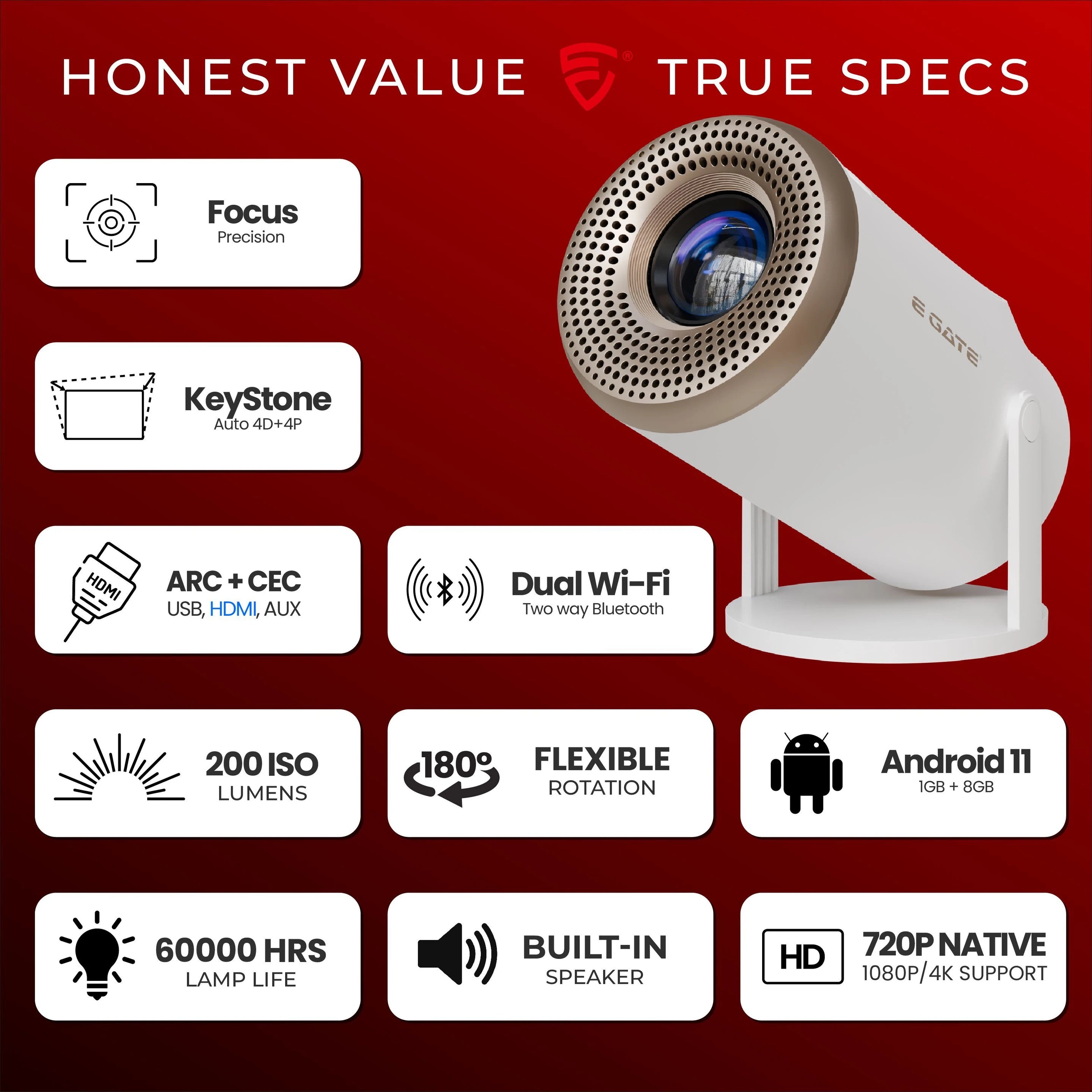 HD Smart 1080 projector – V2kart