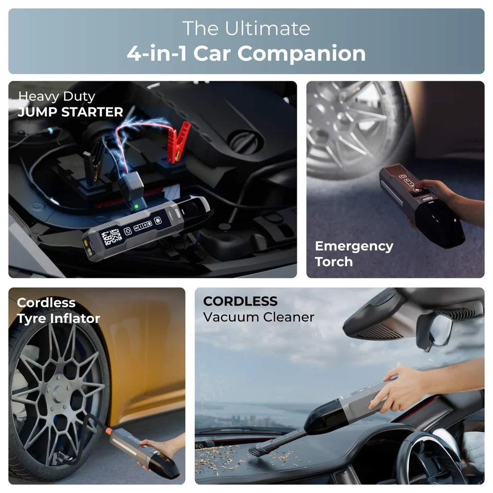 ZUDINX 4-in-1 Car Emergency Companion